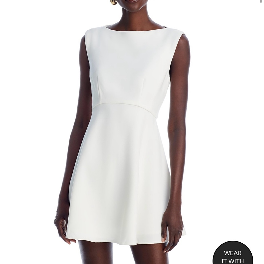 French Connection White Mini Dress